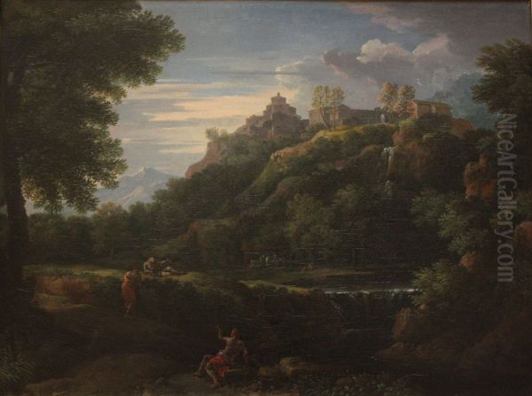 Paysage Oil Painting by Jan Frans van Bloemen