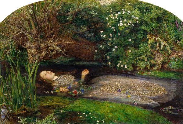 Ophelia Oil Painting by John Everett Millais