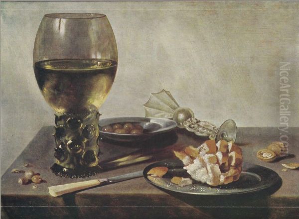 Still Life Oil Painting by Pieter Claesz