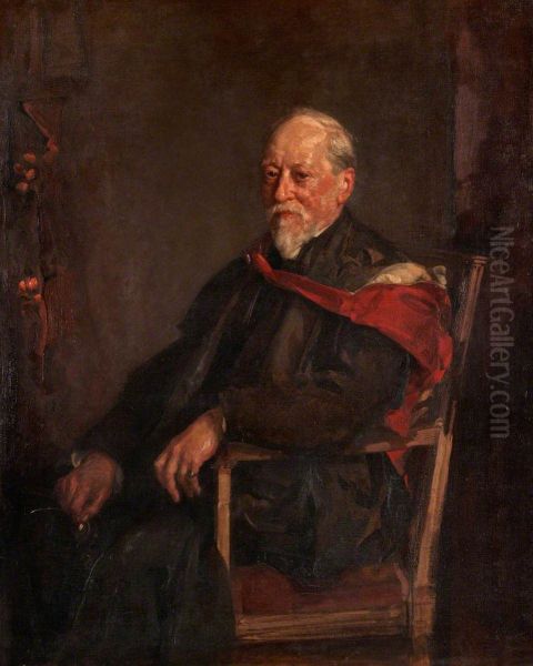 Professor James Robertson; (1840-1920) Oil Painting by Edward Arthur Walton