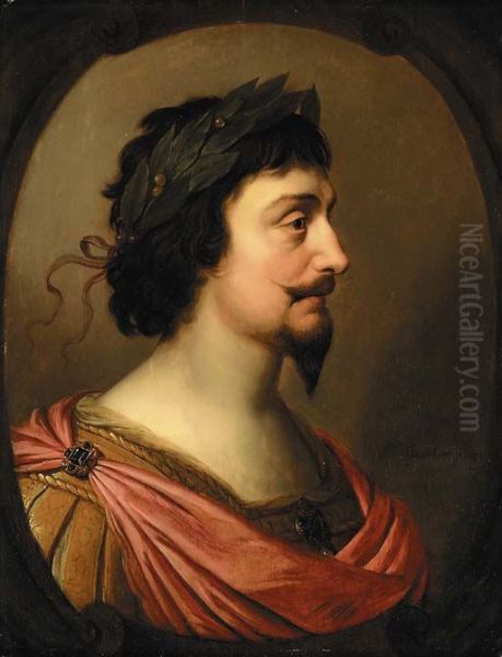 Portrait of Frederick V Elector Palatine (1596-1632) Oil Painting by Gerard van Honthorst