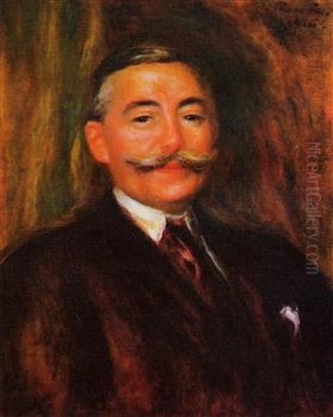 Maurice Gangnat Oil Painting by Pierre-Auguste Renoir