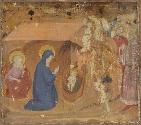 Nativity Oil Painting by Altichiero