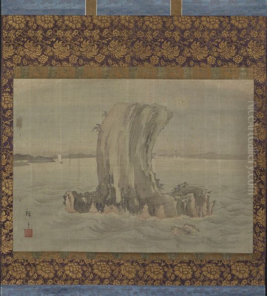 Tanokuchi in Bizen Province Oil Painting by Utagawa Hiroshige