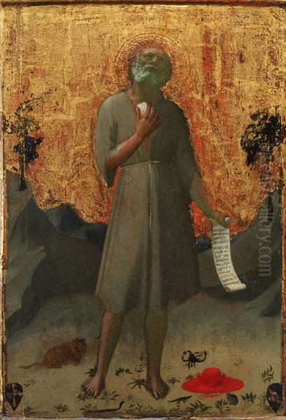 The Penitent Saint Jerome Oil Painting by Fra Angelico