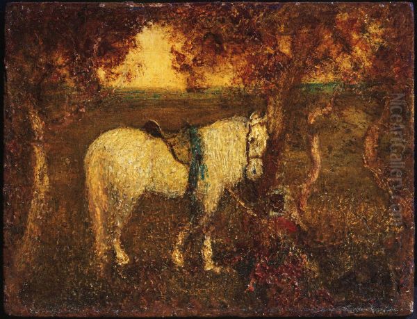 Evening Rest Oil Painting by Albert Pinkham Ryder