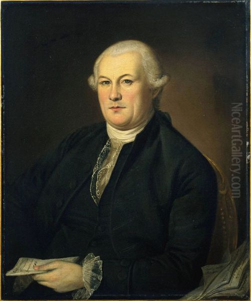 Elias Boudinot IV Oil Painting by Charles Willson Peale