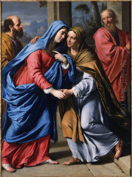 The Visitation Oil Painting by Philippe de Champaigne