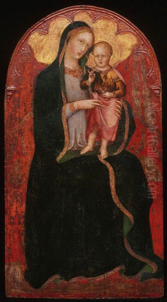 Madonna and Child Oil Painting by Andrea Di Bartolo