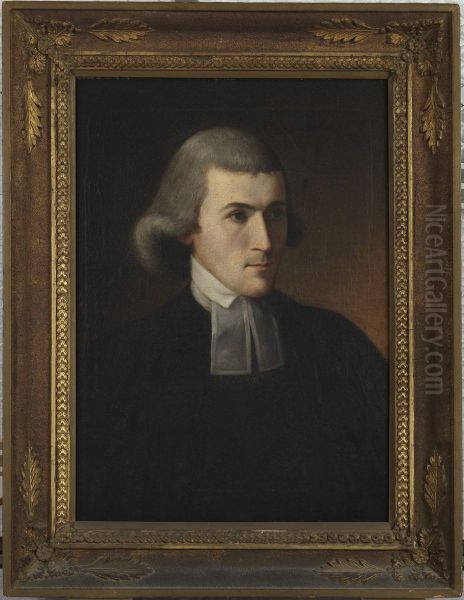 Rev. Samuel Eakin Oil Painting by Charles Willson Peale