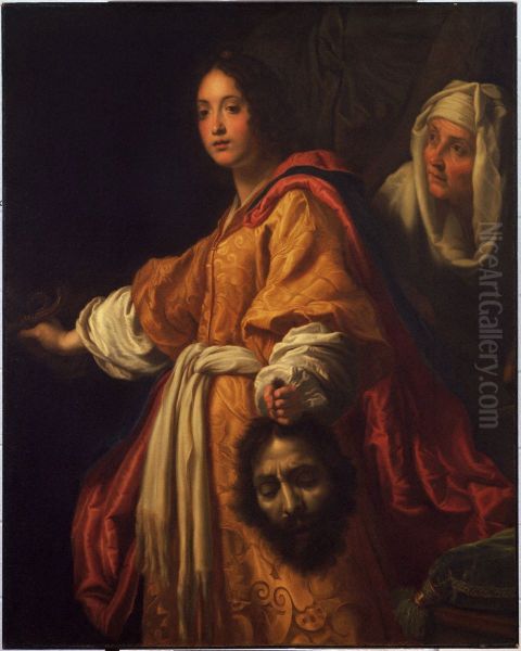 Judith with the Head of Holofernes Oil Painting by Rembrandt Peale