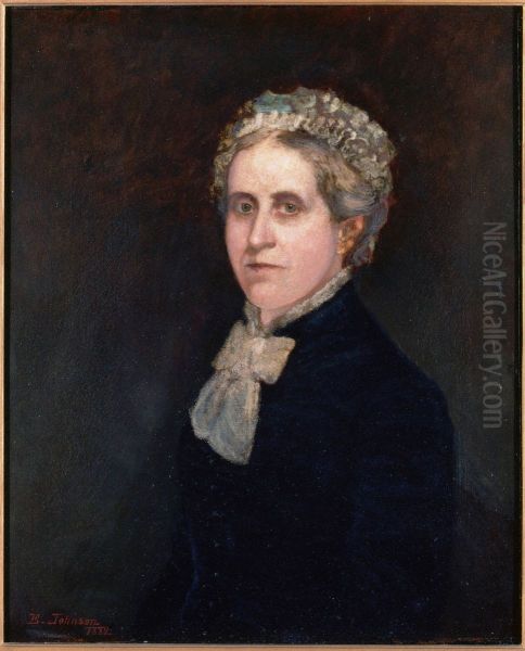 Isabella Guthrie McCosh (1817-1909) Oil Painting by Eastman Johnson