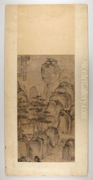 Landscape Oil Painting by Tang Yin