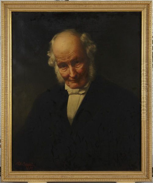 Rev. James McCosh, D.D.(1811-1894) Oil Painting by Alban Jasper Conant