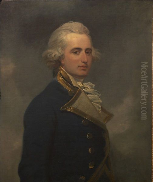 Admiral Sir George Montagu, G.C.B. Oil Painting by Richard Cosway