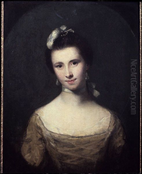 Miss Morris Oil Painting by Joshua Reynolds