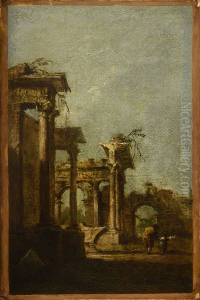 Caprice Oil Painting by Francesco Guardi