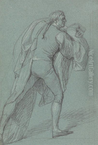 Study for Sailor Bearing the Dutch Flag Oil Painting by John Singleton Copley