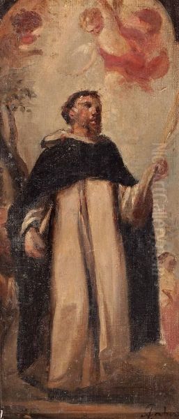 Santo Dominico Oil Painting by Antonio Caba Casamitjana