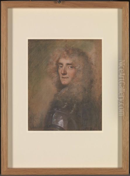 Portrait of Phillip Woolrich (b.1628) Oil Painting by John Greenhill