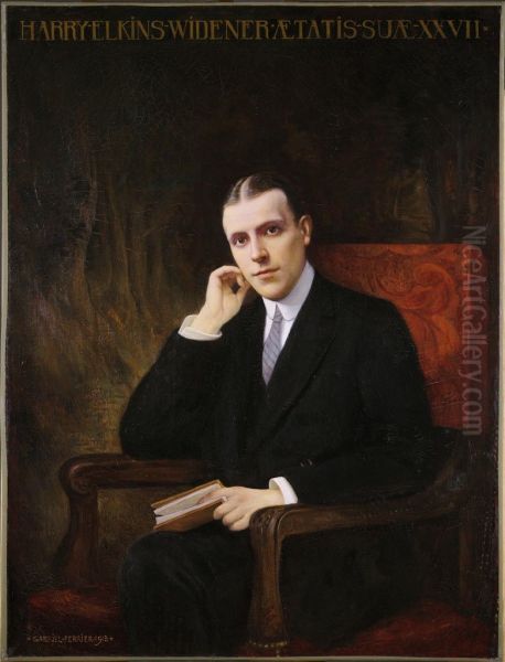 Harry Elkins Widener (1885-1912) Oil Painting by Gabriel Ferrier