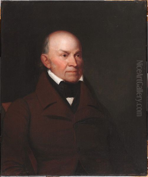 John Quincy Adams (1767-1848) Oil Painting by Asher Brown Durand