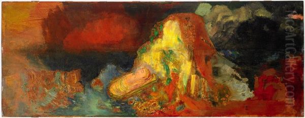 The Death of Orpheus Oil Painting by Odilon Redon