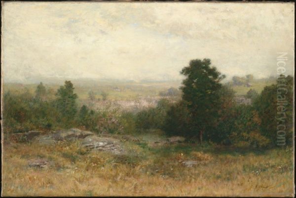 Landscape near Arkville Oil Painting by Alexander Helwig Wyant