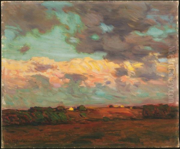 Clouds after Storm Oil Painting by Charles Harold Davis