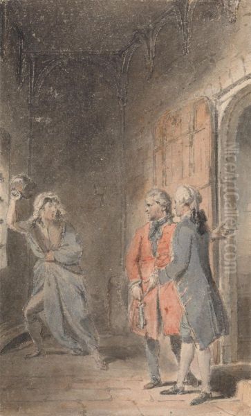 Illustration to the Virtuous Orphan Oil Painting by Thomas Stothard