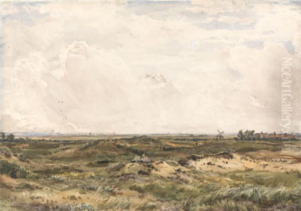 Near Caistor Oil Painting by Thomas Collier