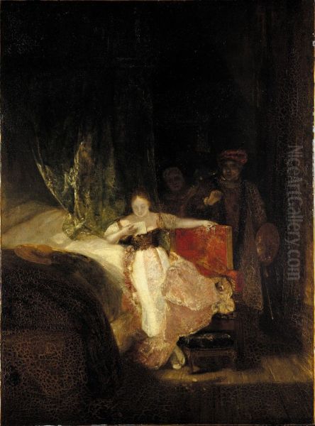 Rembrandt's Daughter Oil Painting by J. M. W. Turner