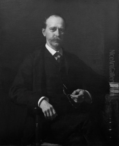 William Lambert Richardson (1842-1932) Oil Painting by Frederic Porter Vinton