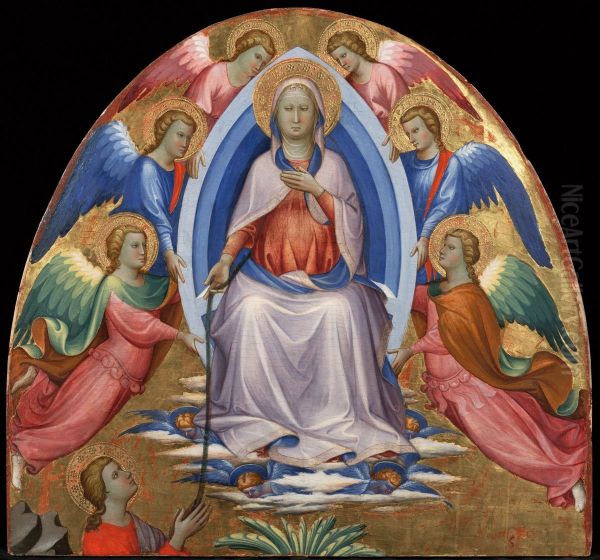 The Assumption of the Virgin Oil Painting by Gherardo Starnina