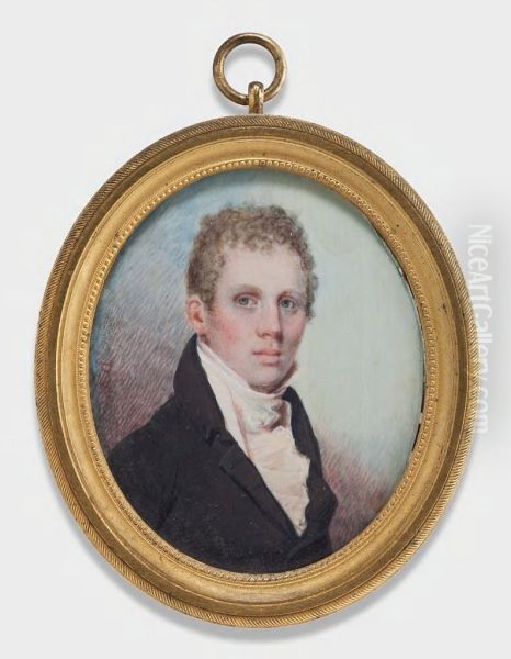 William Porter Jr. (1788-1818) Oil Painting by William M. S. Doyle