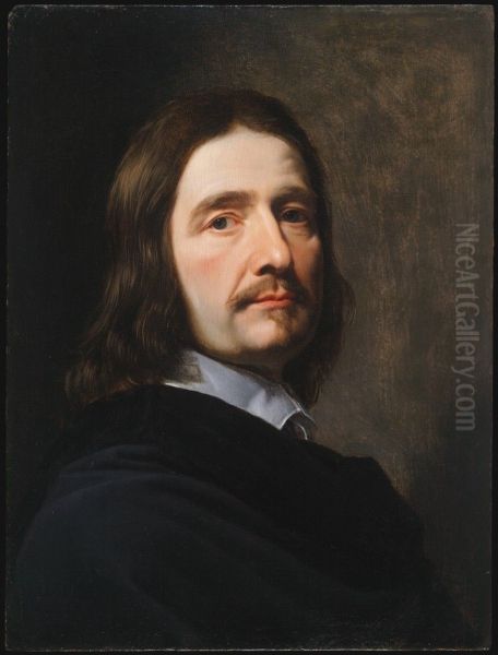 Self-Portrait Oil Painting by Philippe de Champaigne