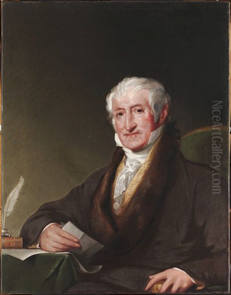 Ward Nicholas Boylston (1749-1828) Oil Painting by Gilbert Stuart