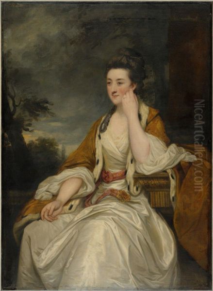 Lady Louisa Conolly Oil Painting by Joshua Reynolds