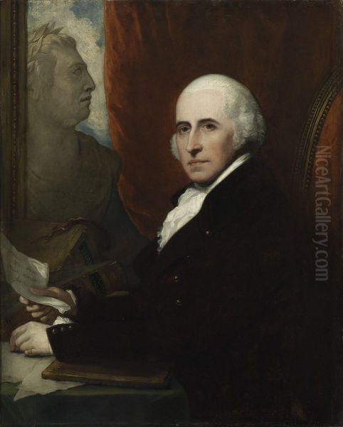 Self-Portrait Oil Painting by Benjamin West