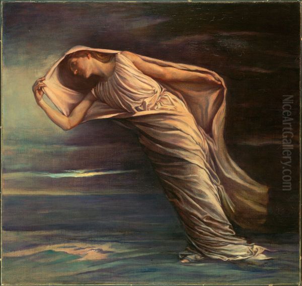 The Dawn Oil Painting by John La Farge