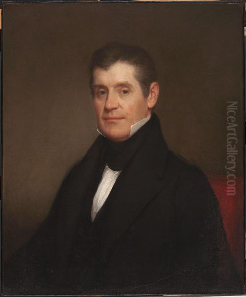 Tyler Bigelow (1778-1865) Oil Painting by Chester Harding