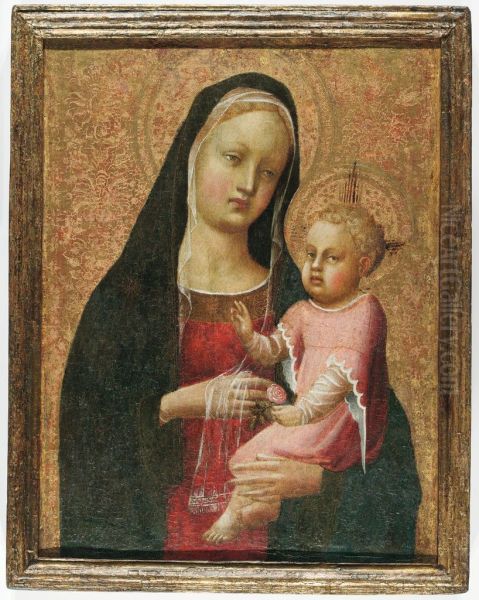 The Virgin and Child Oil Painting by Fra Angelico