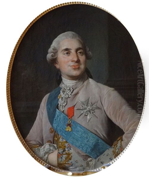 Portrait de Louis XVI Oil Painting by Joseph-Siffred Duplessis