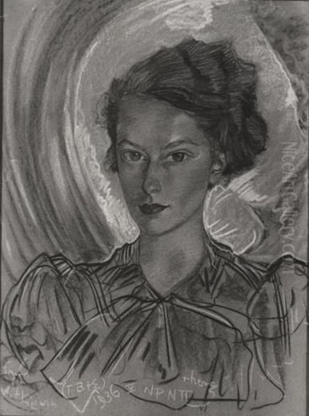 Portrait of Urszula Kolaczkowska Oil Painting by Stanislaw Ignacy Witkiewicz