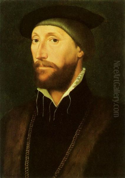 Portrait of Sir Thomas Le Strange Oil Painting by Hans Holbein the Younger