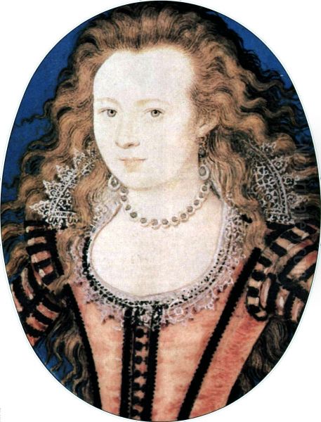 Portrat Elisabeth, Konigin von Bohmen Oil Painting by Nicholas Hilliard