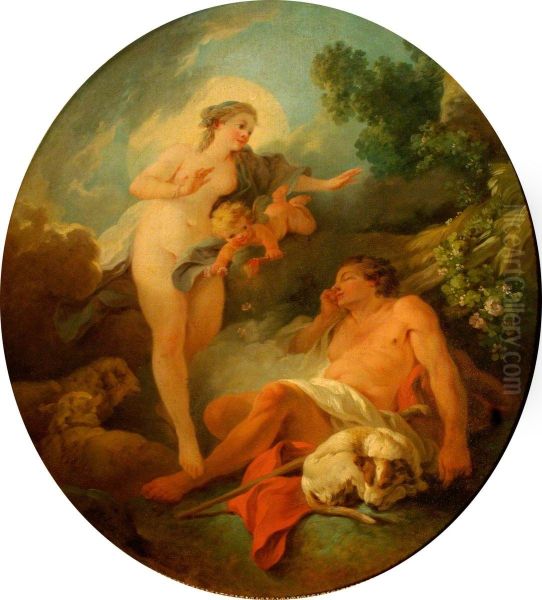 Diana and Endymion Oil Painting by Jean-Baptiste Huet