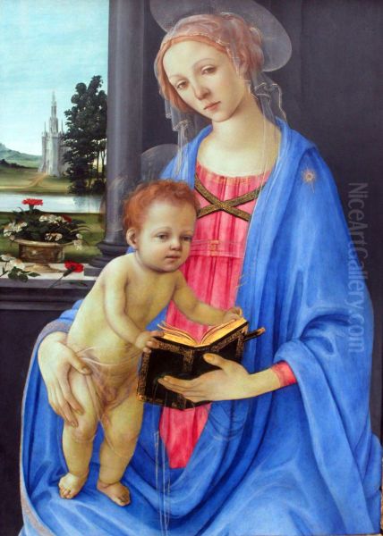 Madonna and Child Oil Painting by Filippino Lippi