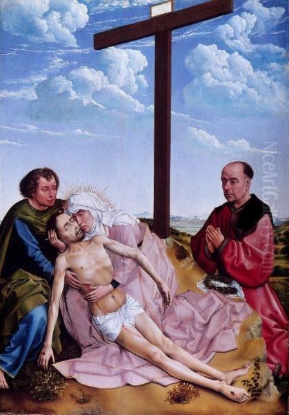 Lamentation of Christ Oil Painting by Rogier van der Weyden