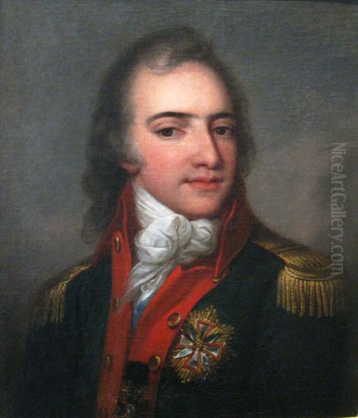 Prince Joseph Poniatowski Oil Painting by Josef Grassi